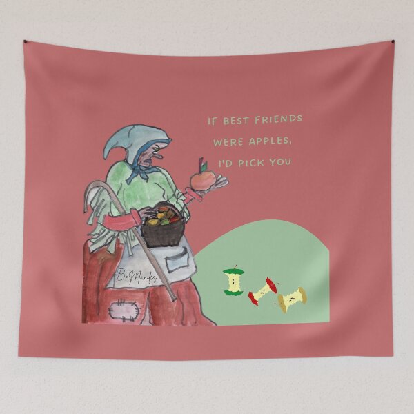 Item preview, Old witch with apple designed and sold by FilMate.