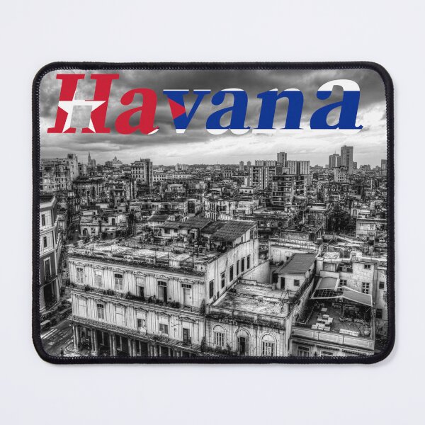 Item preview, Havana Rooftops, Cuba And Cuban Flag designed and sold by Paul Thompson Photography.
