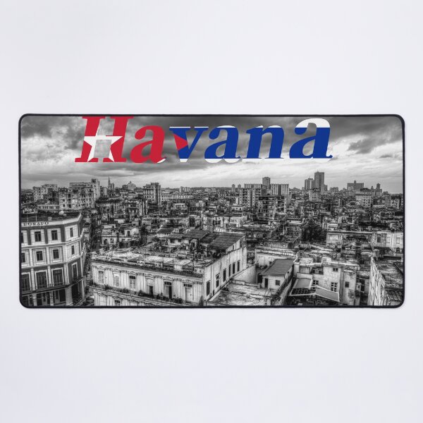 Item preview, Havana Rooftops, Cuba And Cuban Flag designed and sold by Paul Thompson Photography.
