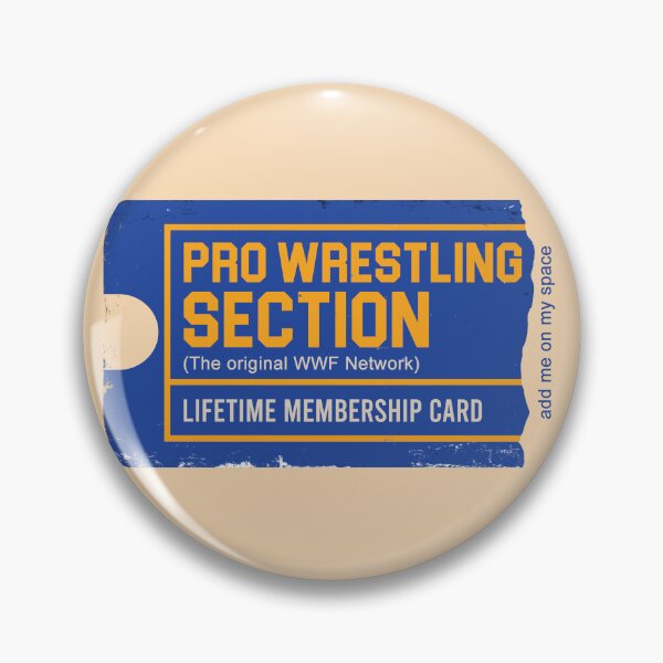 Item preview, 80s Wrastlin - 90s Pro Wrestling - Blockbuster Lifetime Membership Card designed and sold by kayfabebroken.