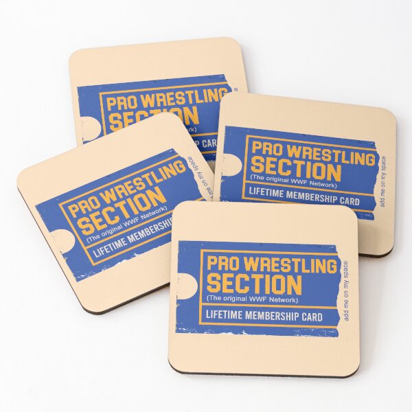 Item preview, 80s Wrastlin - 90s Pro Wrestling - Blockbuster Lifetime Membership Card designed and sold by kayfabebroken.