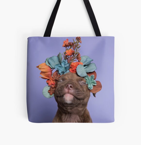 SweetPea, Flower Power All Over Print Tote Bag
