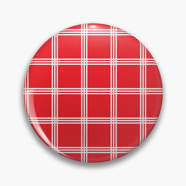 Item preview, White and Red Three Line Stripes Pattern designed and sold by rsty11.