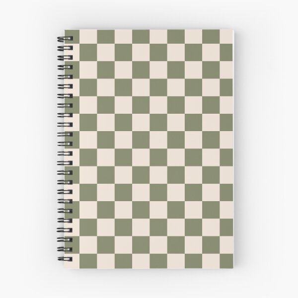 Item preview, Checkerboard Check Checkered Pattern in Olive Green and Beige designed and sold by kierkegaard.