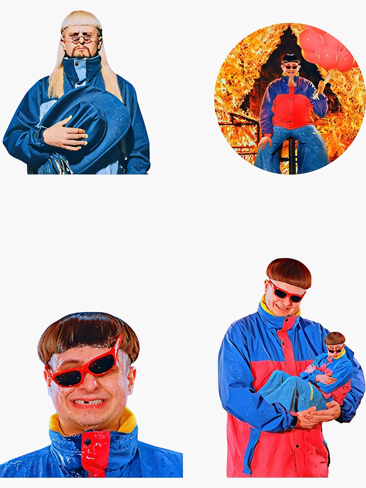 "Oliver Tree Sticker Pack " Sticker for Sale by loyalistwhiz Redbubble