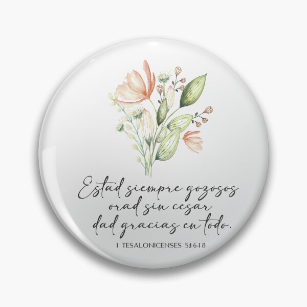Item preview, 1 Tesalonicenses 5:16-18 Spanish Bible Verse designed and sold by latiendadearyam.