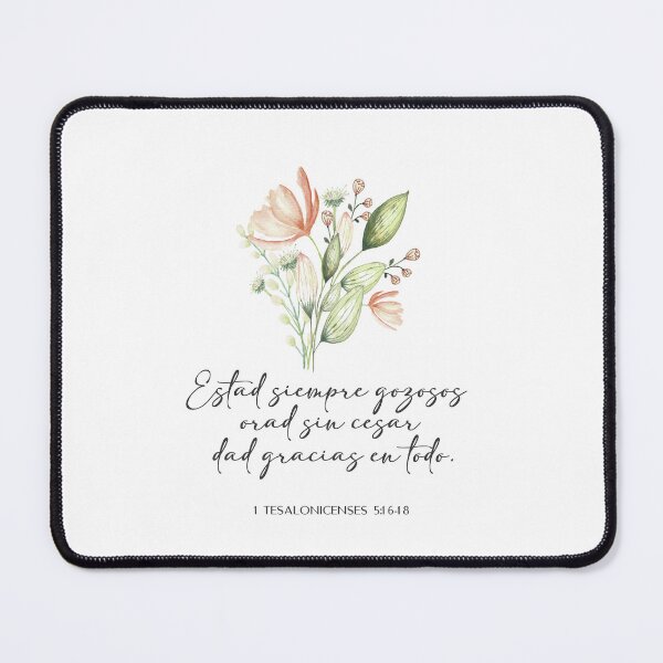 Item preview, 1 Tesalonicenses 5:16-18 Spanish Bible Verse designed and sold by latiendadearyam.
