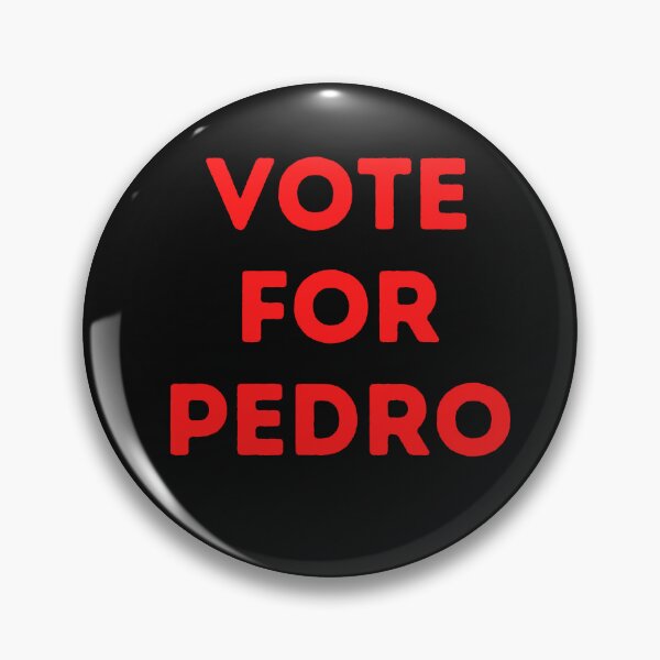 Item preview, Vintage Vote for Pedro Bold typography  designed and sold by garniturex.