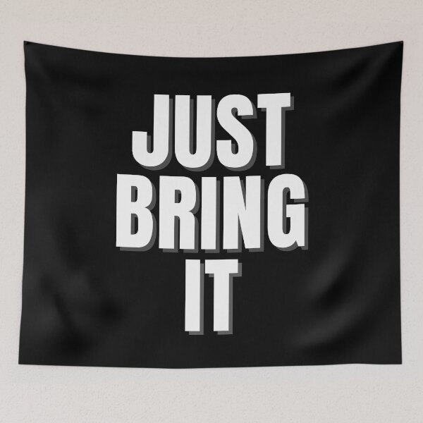 Item preview, JUST BRING IT designed and sold by KingsManKind.