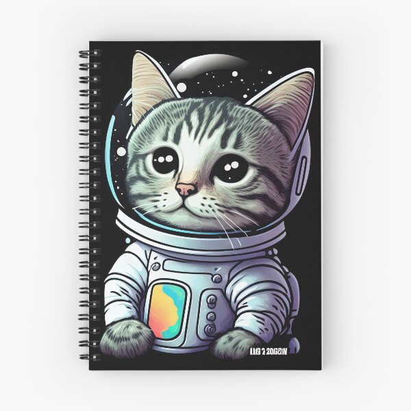 Artikelvorschau, Curly der Catstronaut entworfen und verkauft von KLOIK.
