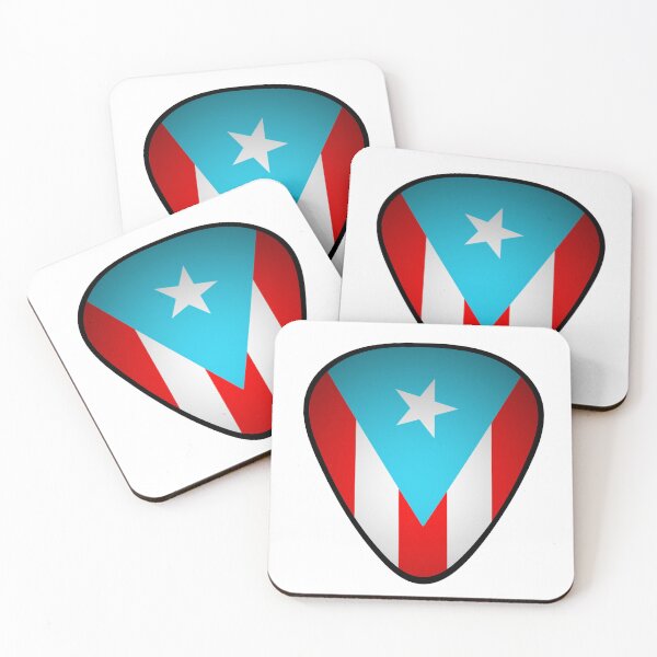 Item preview, Puerto Rico Flag Cuatro Guitar Pick  designed and sold by SoLunAgua ..