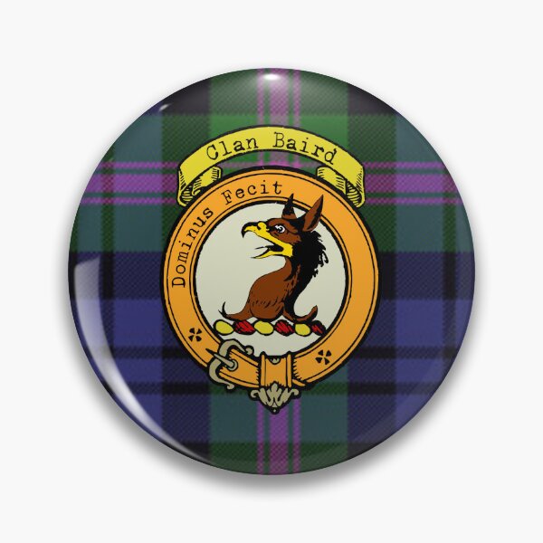 Item preview, Baird Scottish Tartan and Crest designed and sold by BagTown Clans.