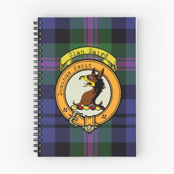 Item preview, Baird Scottish Tartan and Crest designed and sold by BagTown Clans.