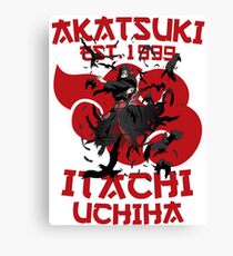 Itachi Uchiha Akatsuki Canvas Print