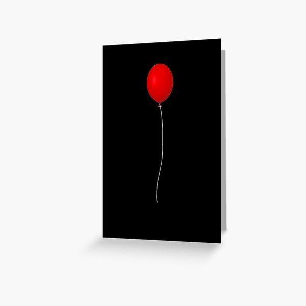 IT Red Balloon Greeting Card