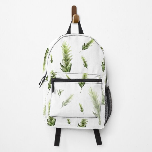 Item preview, Green Tropical Leaves Watercolor Illustration Pattern. designed and sold by PlantKind.