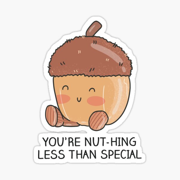 Item preview, Acorn - Nut-ting Less Than Special and Absolutely Nuts About You! designed and sold by Lynnzee Arts & Prints.