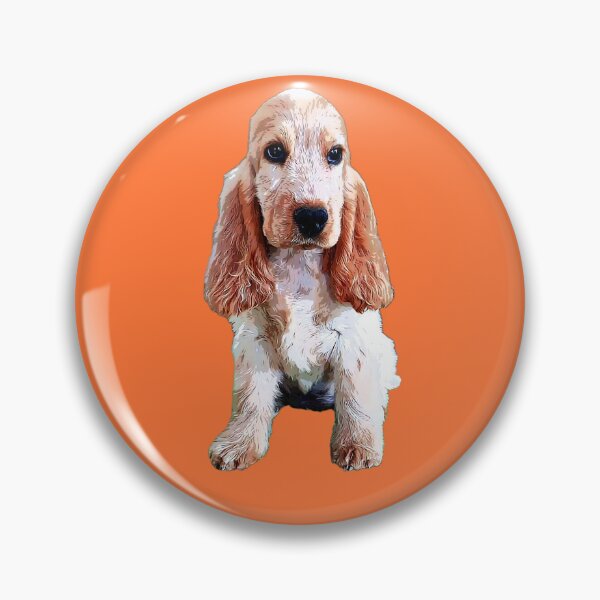 Item preview, Cocker Spaniel Orange Roan Puppy English Cocker  designed and sold by ElegantCat.