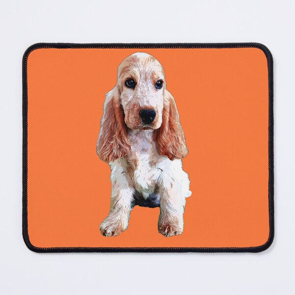 Item preview, Cocker Spaniel Orange Roan Puppy English Cocker  designed and sold by ElegantCat.
