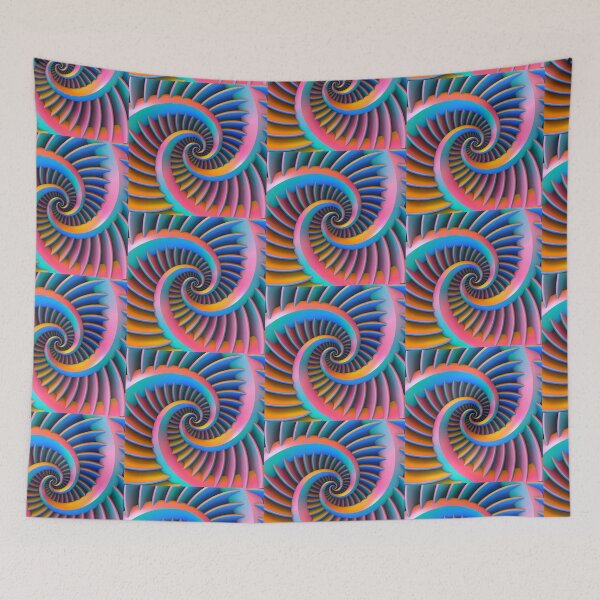 Item preview, Opposing Spiral Pattern in 3-D designed and sold by Lyle Hatch.