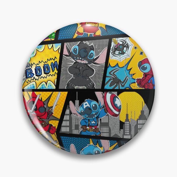 Item preview, Superhero Stitch - Comic Book designed and sold by Rainbows Galore.