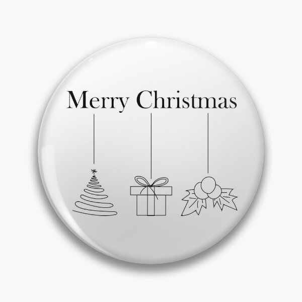Aperçu de l'œuvre Dessin au trait simple Voeux de Noël créée et vendue par VJcreation.