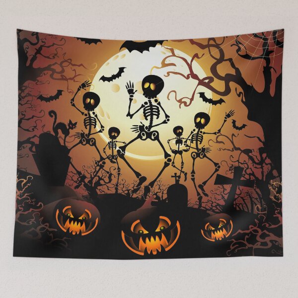Item preview, Skeletons Macabre Dance designed and sold by BluedarkArt.