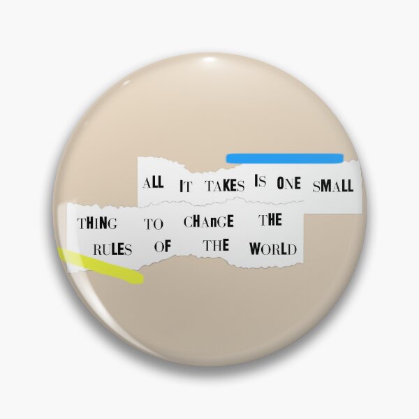 Item preview, enola holmes 2 quote sale all it takes if one small thing to change the rules of the world  designed and sold by Moonlight-tree.