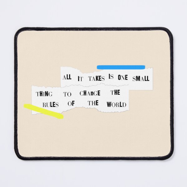 Item preview, enola holmes 2 quote sale all it takes if one small thing to change the rules of the world  designed and sold by Moonlight-tree.