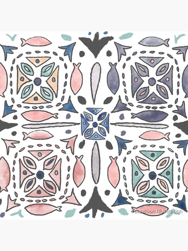 Mediterranean Tiles by yaansoon