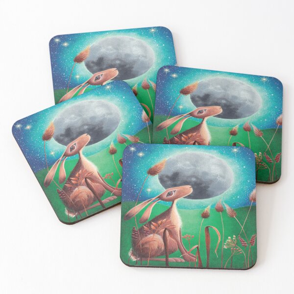 Item preview, Moon Gazey Hare designed and sold by Imagine Boshstar Art.
