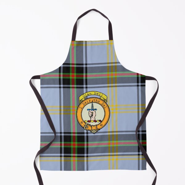 Artikelvorschau, Bell schottischer Tartan und Wappen entworfen und verkauft von BagTown Clans.