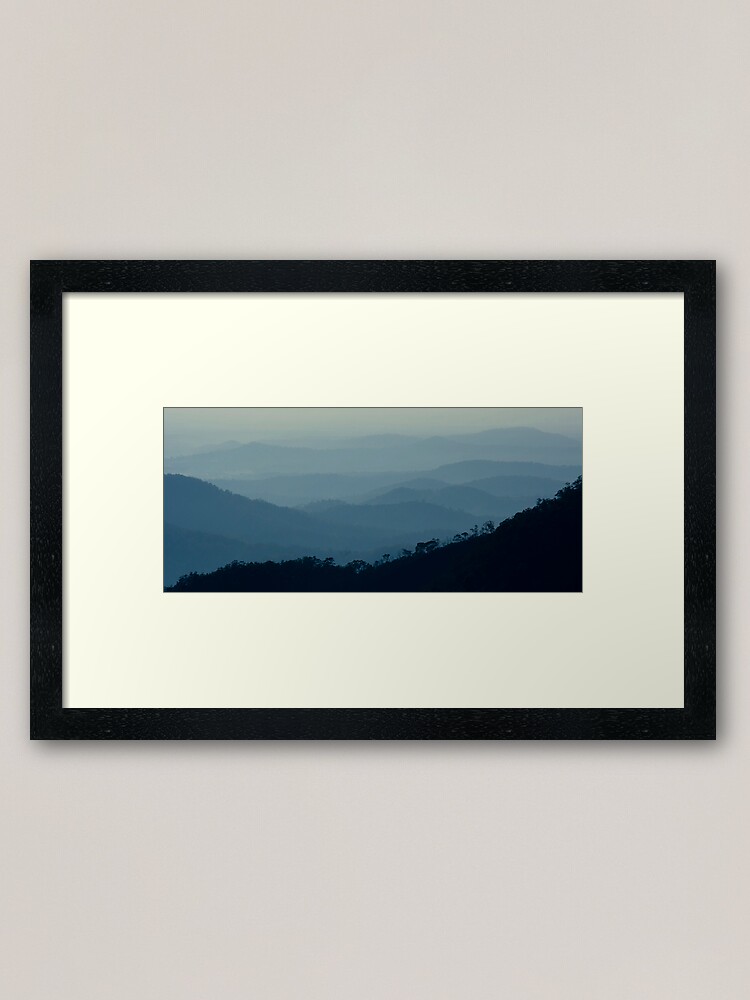 Alternate view of Early Morning - Gibraltar Ranges Framed Art Print