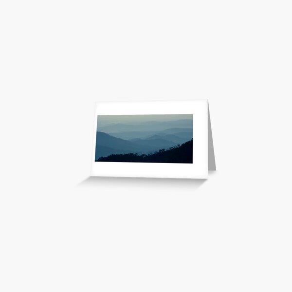 Early Morning - Gibraltar Ranges Greeting Card