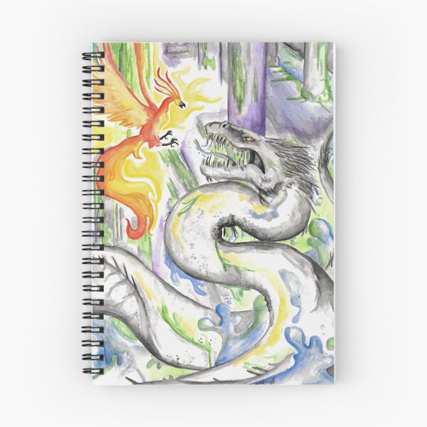 Item preview, Fawkes and the Basilisk designed and sold by Lizzie Cavanagh.