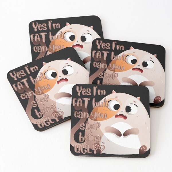 Item preview, I'm Fat But You're Ugly designed and sold by seriyusink69.