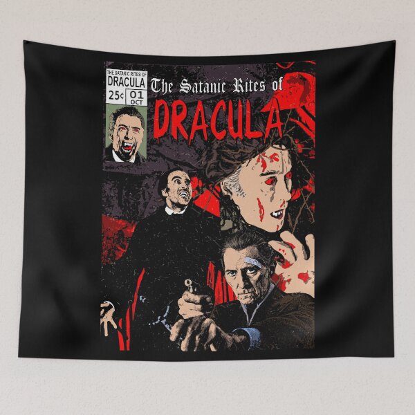 Item preview, The Satanic Rites of Dracula designed and sold by Vintage Vibes by Paul Boyer.