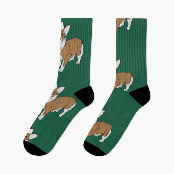 Item preview, Welsh Corgi Santa!  designed and sold by rmcbuckeye.