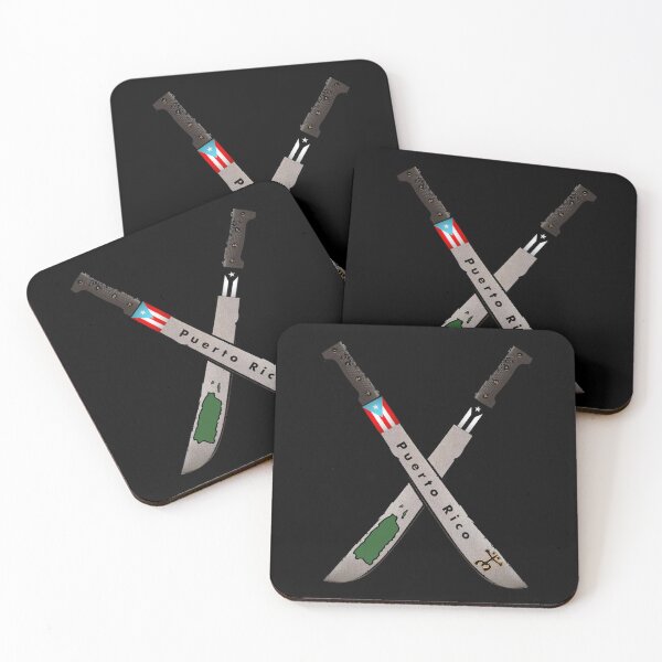 Item preview, Puerto Rico Machete Flag Map Coqui Taino designed and sold by SoLunAgua ..