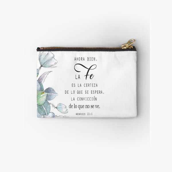 Item preview, Hebreos 11:1 Spanish Bible Verse designed and sold by latiendadearyam.