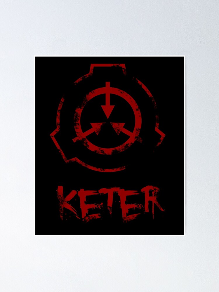 SCP logo Poster for Sale by AlmaFa123