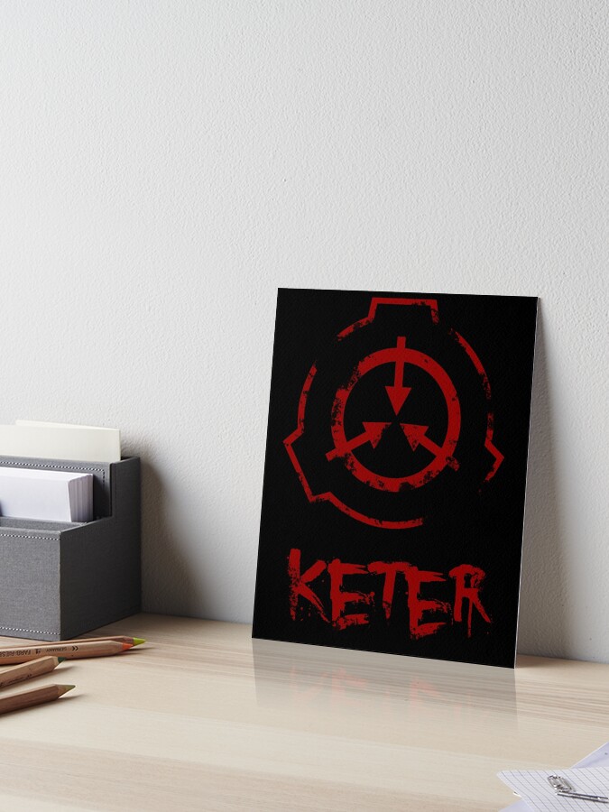 SCP foundation: Keter Art Board Print for Sale by Rebellion-10