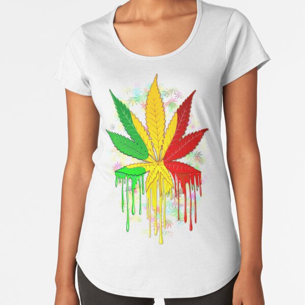 Weed Gunja Leaf Black Socks with Red Gold And Green Stripe Reggae Roots Rasta