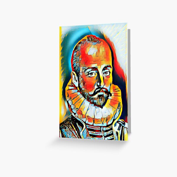 Item preview, Michel de Montaigne Artwork | Michel de Montaigne Portrait | Michel de Montaigne Wall Art  designed and sold by Suyogsonar25.