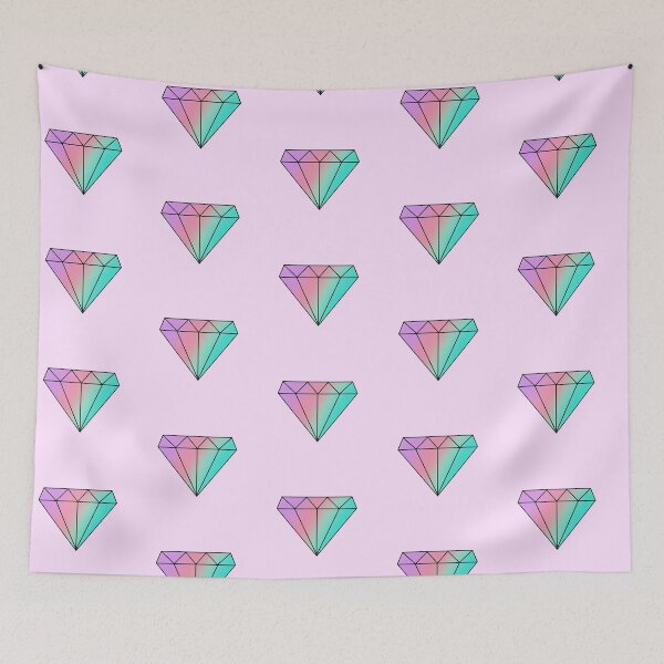 Item preview, Pastel Gradient Diamond designed and sold by FunCarStickers.