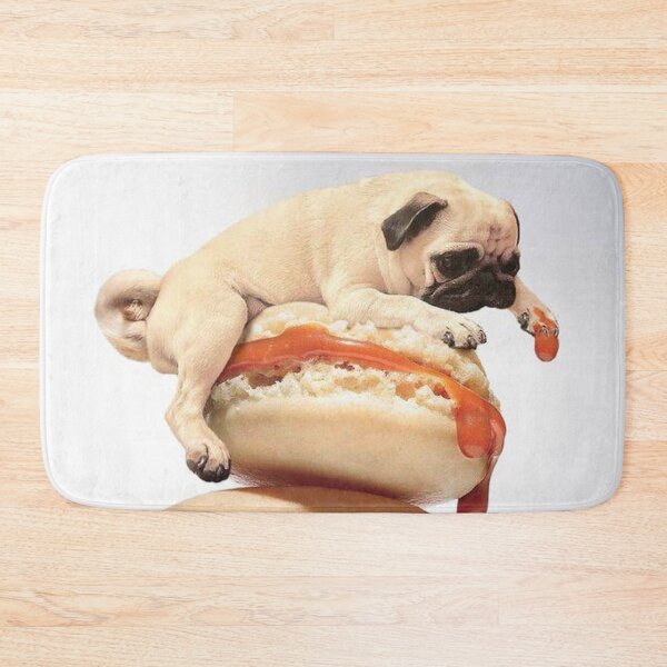 Item preview, Pug on Macarons designed and sold by toppopin.