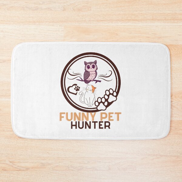 Item preview, cat and an owl funny pet owner designed and sold by dansonarts.