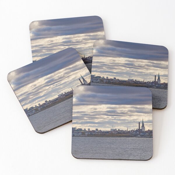 Item preview, A Cloudy Tallinn panorama from the sea designed and sold by Jouko Lehto Photography.