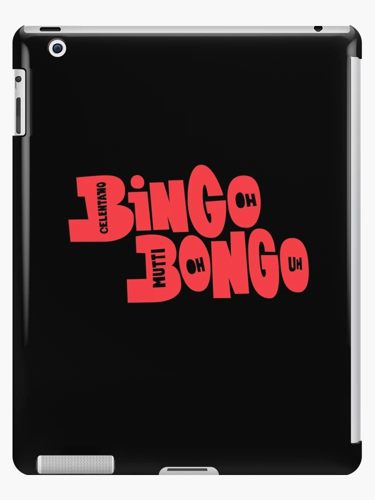 Adriano Celentano - Bingo Bongo - Ornella Mutti iPad Case & Skin by  Boogosh