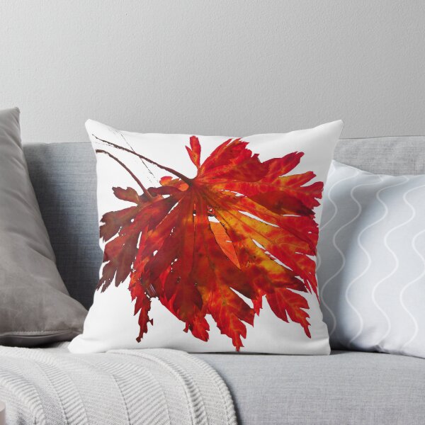Item preview, Fire Leaf White designed and sold by woolcos.